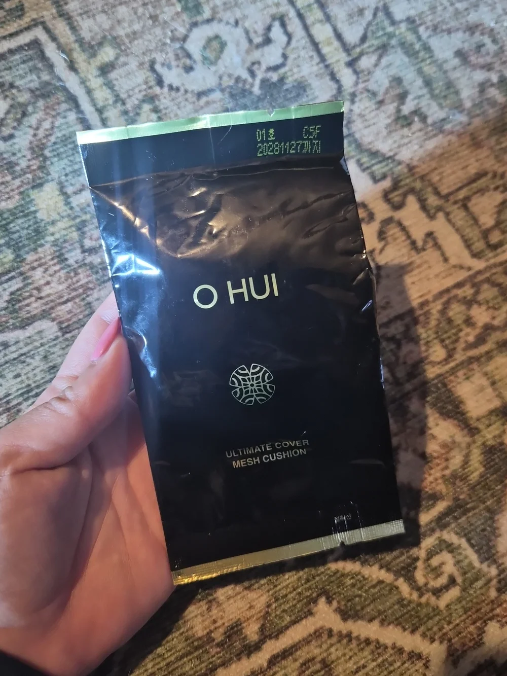 2 O Hui Ultimate Cover Mesh Cushion Foundation Refill Pack 01 C5F Milk Beige ✨️